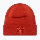 Зимна шапка New Era Le Beanie Nyy rust/copper