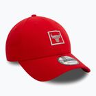 Бейзболна шапка New Era Metallic Patch 9FORTY Chicago Bulls red