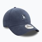 Бейзболна шапка New Era Cord Patch 9FORTY Los Angeles Dodgers dark blue