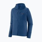 Мъжки суитшърт за трекинг Patagonia R1 Thermal Full Zip Hoody clement blue