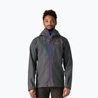 Мъжко яке за дъжд Patagonia Triolet forge grey w / p6 blue
