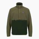 Мъжки суитшърт за трекинг Patagonia Retro Pile 1 / 2 Snap P / O old growth green