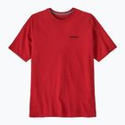 Мъжка тениска Patagonia P-6 Logo Responsibili-Tee amanita red