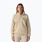 Дамски суитшърт за трекинг Patagonia LW Synch Snap-T P / O flow: dyno white