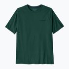 Мъжка тениска Patagonia P-6 Logo Responsibili-Tee cascade green