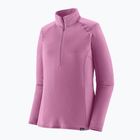 Дамски суитшърт Patagonia Cap Termal Weight Zip Neck brisk purple