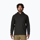 Мъжко хибридно яке Patagonia Nano-Air Ultralight с пълноцип и качулка в черно