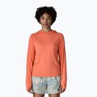 Дамски суитшърт Patagonia Capilene Cool Sun Hoody mellow melon/peach sherbet x-dye