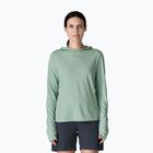 Дамски суитшърт Patagonia Capilene Cool Sun Hoody thermal blue/thin ice x-dye