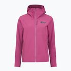 Дамско софтшел яке Patagonia R1 CrossStrata Hoody faded magenta