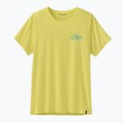 Дамска тениска Patagonia Capilene Cool Daily Shirt - Boardshort Logo lemon zest
