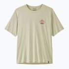 Мъжка тениска Patagonia Capilene Cool Daily - Great Waves dyno white