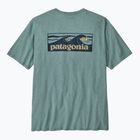 Мъжка тениска Patagonia Boardshort Logo Pocket Responsibili blue sage