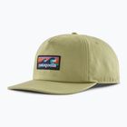 Шапка с козирка Patagonia Boardshort Label Funfarer Cap gumtree green