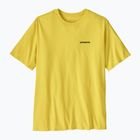 Мъжка тениска Patagonia P-6 Logo Responsibili-Tee p-6 outline/lemon zest