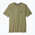 Мъжка тениска за трекинг Patagonia Great Waves Responsibili Tee gumtree green