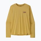 Мъжка блуза с дълъг ръкав Patagonia Capilene Cool Daily - '73 Skyline limestone yellow/light limestone yellow c-dye