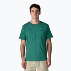 Мъжка тениска Patagonia P-6 Logo gem green