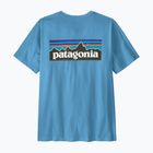 Мъжка тениска Patagonia P-6 Logo shore blue