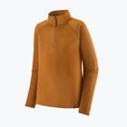 Мъжки термоактивен суитшърт Patagonia Capilene Midweight Zip Neck cinnamon brown