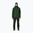 Мъжко яке за дъжд Patagonia Triolet treeline green