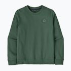 Мъжки суитшърт Patagonia Fitz Roy Massif Daily Crew Canopy Green