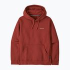 Мъжки суитшърт Patagonia Boardshort Logo Uprisal Hoody Rusty Red