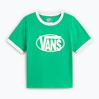 Дамска тениска Vans Center Chest Ringer Tee vivid verdant