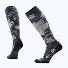 Дамски скоирски чорапи  Smartwool Ski Zero Cushion Nightwatcher Prrint OTC black
