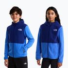 Детски поларен суитшърт The North Face Teen Glacier Full Zip Hoodie bold blue/activ blue