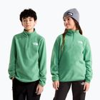 Детски поларен суитшърт The North Face Teen Glacier 1/4 Zip dimmed algae