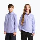 Детски поларен суитшърт The North Face Teen Glacier 1/4 Zip pale plum