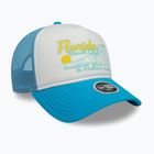 New Era Пяна Trucker бейзболна шапка пастелно синьо