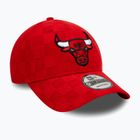 New Era Tonal Check 9Forty Chicago Bulls бейзболна шапка червена