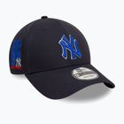 New Era Side Patch 9Forty New York Yankees бейзболна шапка navy