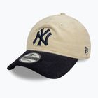 New Era Block Cord 9Twenty New York Yankees бейзболна шапка светло бежова