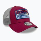 New Era MLB Patch Trucker Los Angeles Dodgers тъмночервена бейзболна шапка