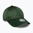 New Era Satin 9Forty Oakland Athletics бейзболна шапка тъмнозелена