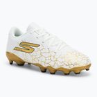 Детски футболни обувки SKECHERS Skx_ 1.5 Td Jr FG white/gold
