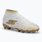 Детски футболни обувки SKECHERS Skx_1.5 High Td Jr FG white/gold
