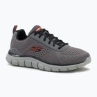 Мъжки обувки Skechers Track Leshur charcoal/orange