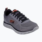 Мъжки обувки Skechers Track Leshur charcoal/orange