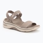 Дамски сандали SKECHERS Go Walk Arch Fit 2.0 в сиво