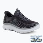 Дамски обувки SKECHERS Summits Plus Soft Luster charcoal/silver