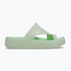 Дамски джапанки Crocs Getaway Platform Toe Loop jade tint