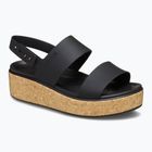 Дамски сандали Crocs Brooklyn Cork Low Wedge black/black