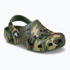 Детски чехли Crocs Classic Camouflage Toddler army green/multi