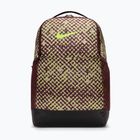 Раница за тренировка Nike Brasilia 9.5 24 l burgundy crush/black/volt