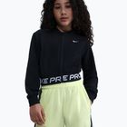 Детски суитшърт Nike Pro Fleece black/black/black/white