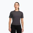 Дамска тениска Nike Zenvy Rib Dri-Fit thunder grey/white
